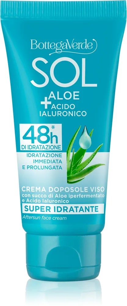 Bottega Verde Sol Aloe intensiivinen kosteuttava voide auringonoton jälkeen 50 ml