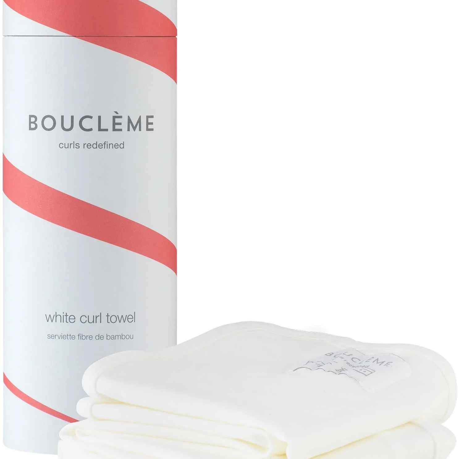 Boucleme White Curl Towel (U)