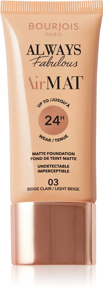 Bourjois Air Mat mattapinnan antava meikkivoide sävy 03 Light Beige 30 ml