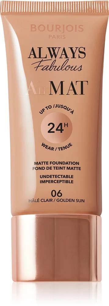 Bourjois Air Mat mattapinnan antava meikkivoide sävy 06 Golden Sun 30 ml