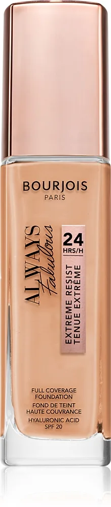 Bourjois Always Fabulous pitkäkestoinen meikkivoide SPF 20 sävy 400 Rose Beige 30 ml