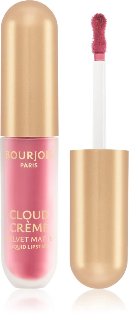 Bourjois Cloud Crème Velvet Matte Ultramatt flytande läpp Skugga 01 Rose Bonbon 3.1 ml