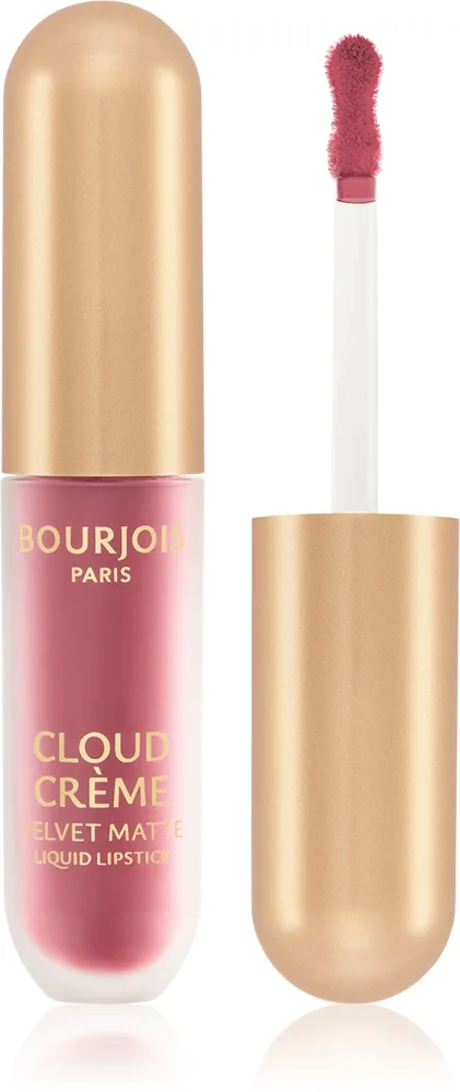 Bourjois Cloud Crème Velvet Matte Ultramatt flytande läpp Skugga 05 Flirty Rose 3.1 ml