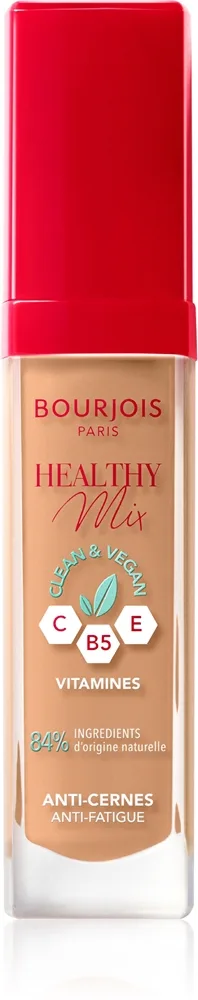 Bourjois Healthy Mix Fugtgivende concealer til at behandle mørke rande Skygge 54 Sun Bronze 6 ml