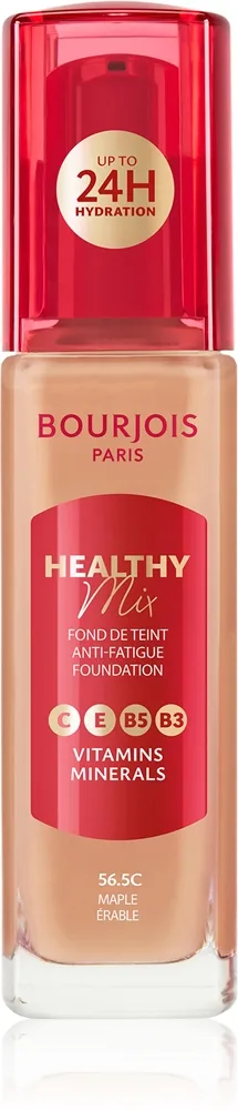 Bourjois Healthy Mix kirkastava ja kosteuttava meikkivoide 24h sävy 56.5C Maple 30 ml