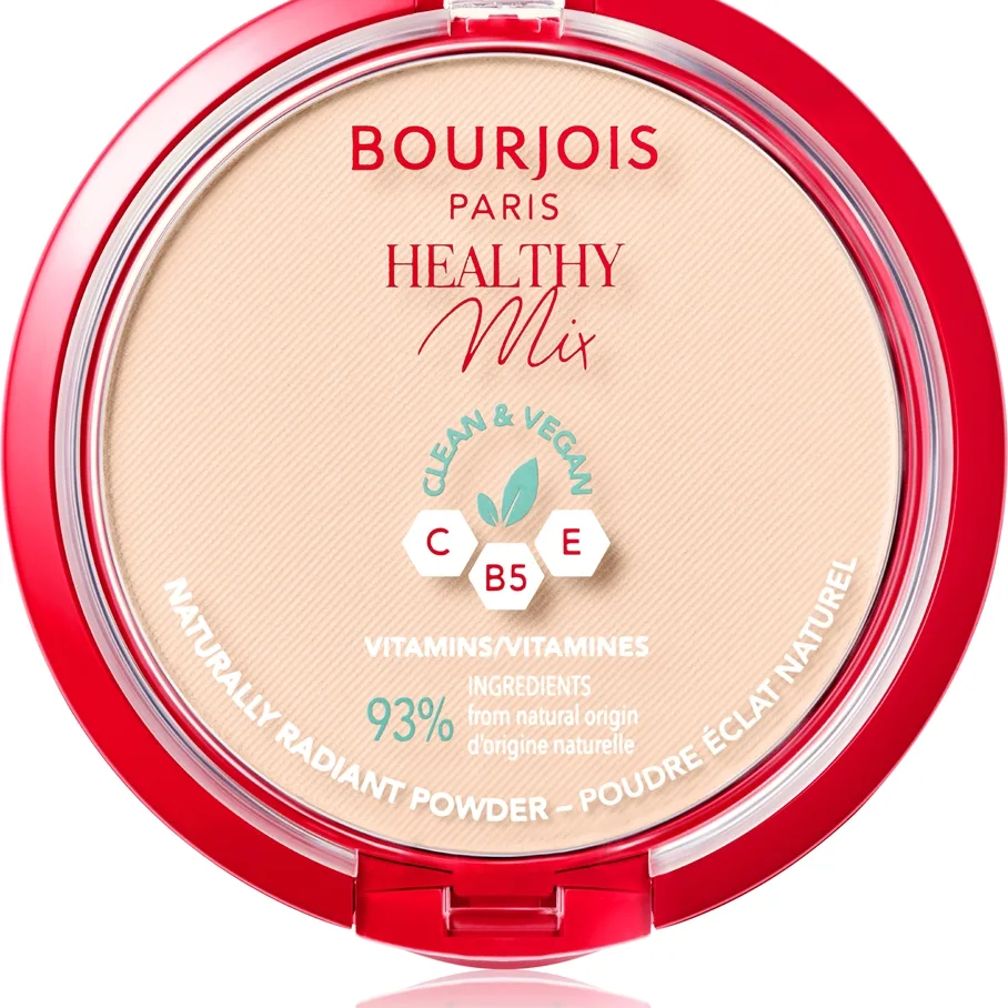 Bourjois Healthy Mix Matterende pudder Til strålende hud Skygge 01 Ivory 10 g