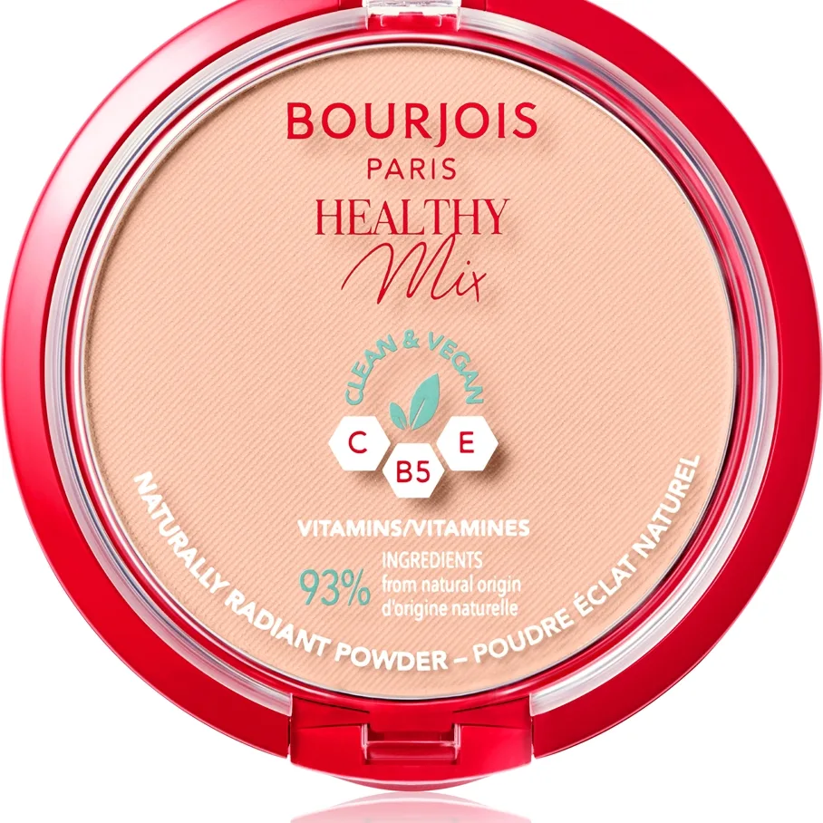 Bourjois Healthy Mix Matterende pudder Til strålende hud Skygge 03 Rose Beige 10 g