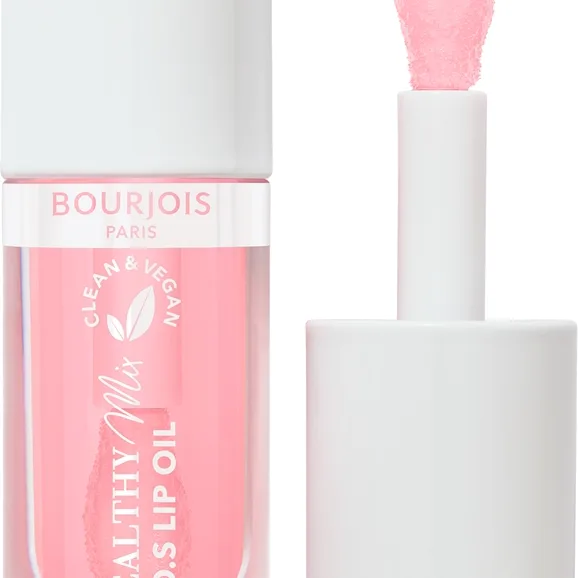 Bourjois Healthy Mix S.O.S Lip Oil Läppolja med återfuktande effekt Skugga 01 Douceur de Rose 4,5 ml