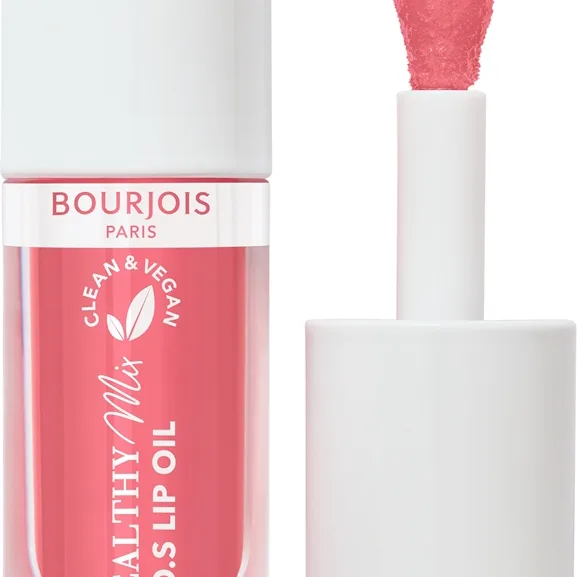 Bourjois Healthy Mix S.O.S Lip Oil Läppolja med återfuktande effekt Skugga 04 Pink Passion 4,5 ml