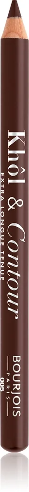 Bourjois Khôl & Contour Extra Longue Tenue Langtidsholdbar øjenblyant Skygge 005 Choco-lacté 1.2 g