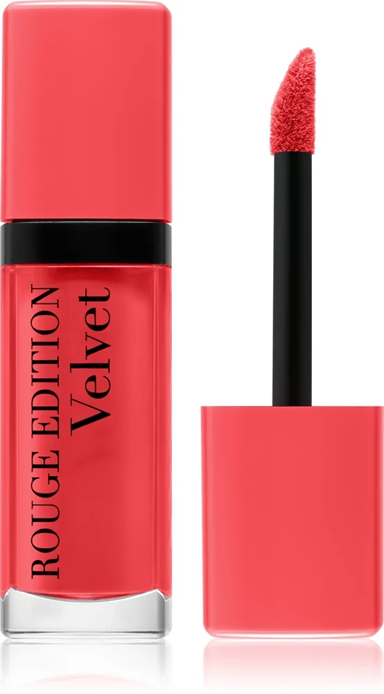 Bourjois Rouge Edition Velvet nestemäinen huulipuna antaa mattavaikutelman sävy 15 Red-volution 7.7 ml