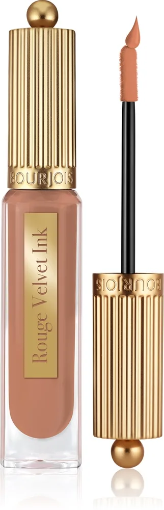 Bourjois Rouge Velvet Ink nestemäinen huulipuna antaa mattavaikutelman sävy 02 Belle Inco-Nude 3.5 ml