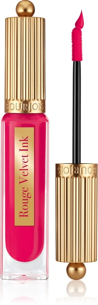 Bourjois Rouge Velvet Ink Flydende læbestift med mat effekt Skygge 07 Fushia Cha Cha 3.5 ml