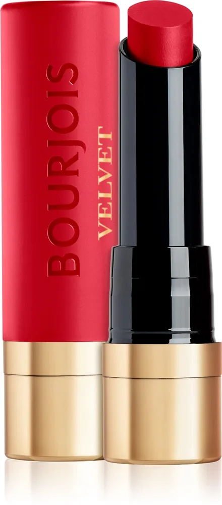 Bourjois Rouge Velvet The Lipstick Langtidsholdbar læbestift med mat effekt Skygge 08 Rubi's Cute 2.4 g