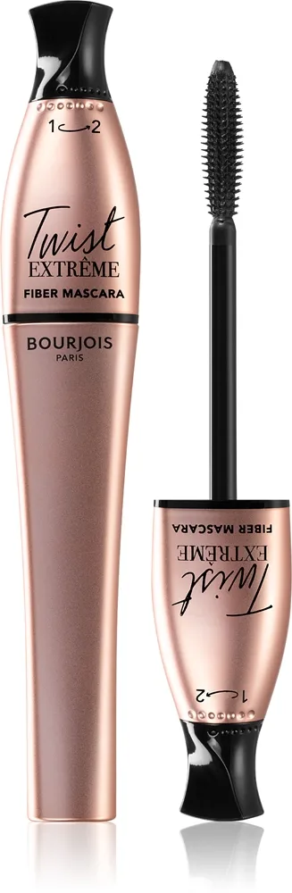 Bourjois Twist Extreme volyymia antava, pidentävä ja erotteleva ripsiväri sävy 24 Black 8 ml
