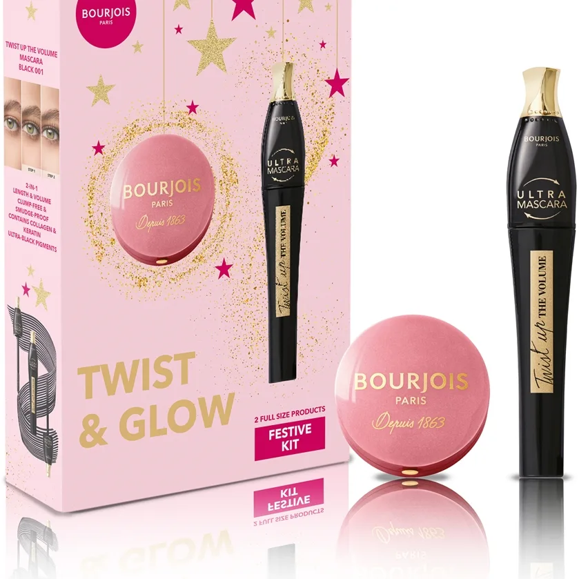 Bourjois Twist & Glow joululahjasetti
