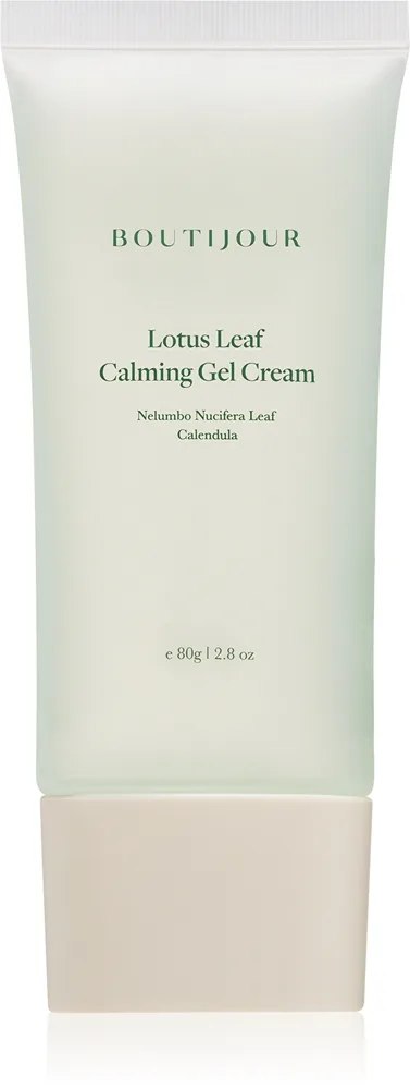 BOUTIJOUR Lotus Leaf Calming Gel Cream Fuktgivande och lindande kräm för att stärka hudbarriären 80 g