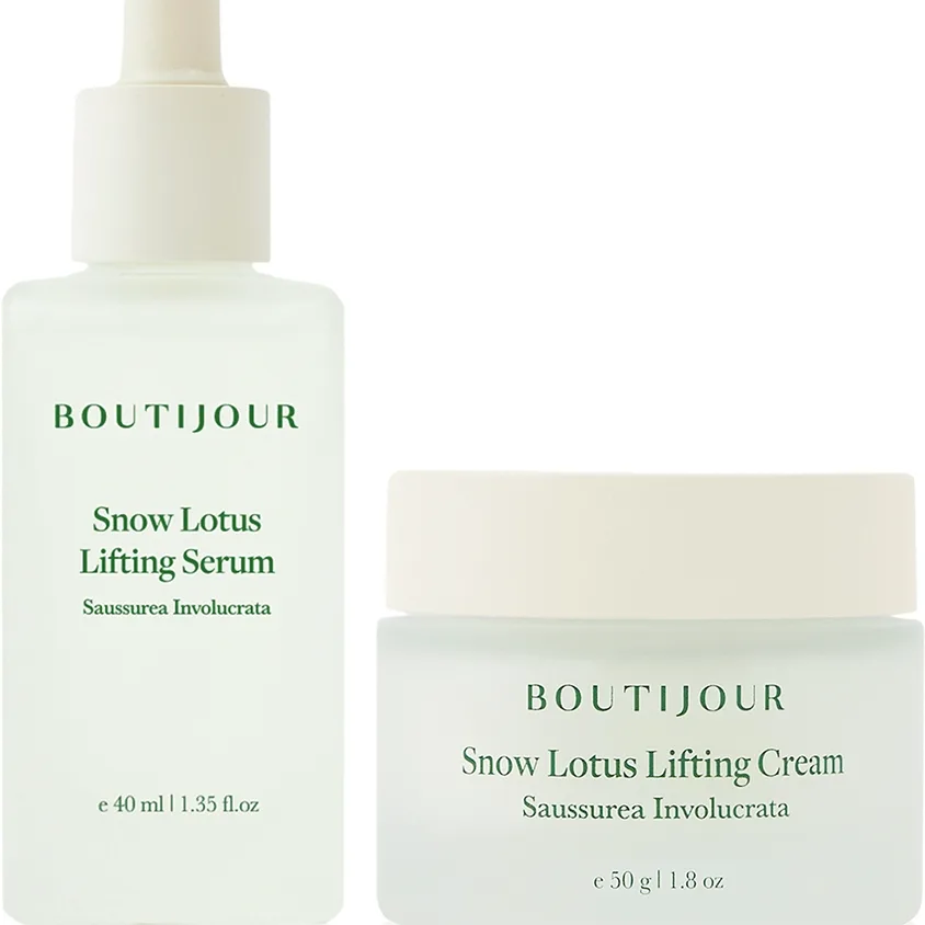 BOUTIJOUR Snow Lotus Set Sæt til at opstramme og løfte huden