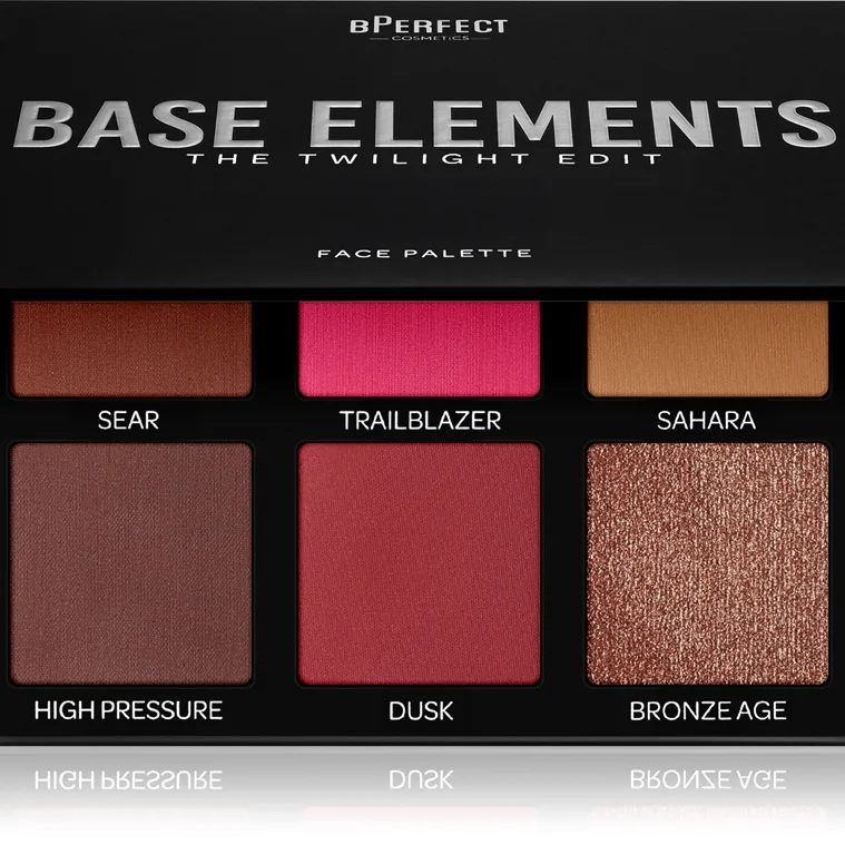 BPerfect Base Elements Flerfunktionell ansiktspalett för ansikte Skugga The Twilight 27 g