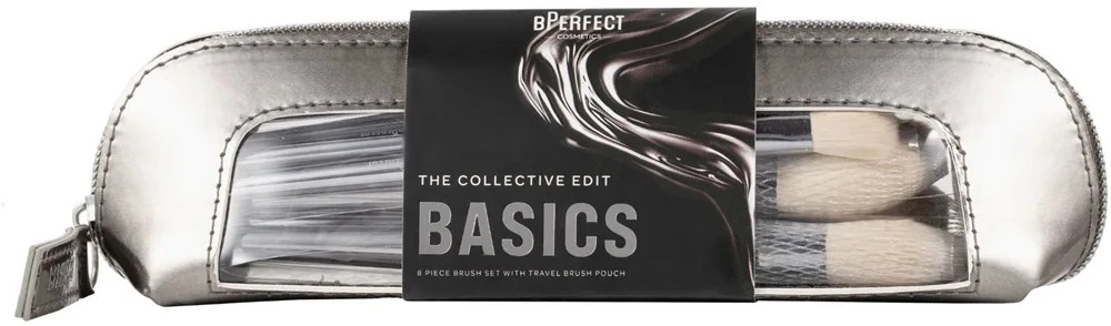 BPerfect Basics The Collective Edit Sminkborstar med fodral 8 st.
