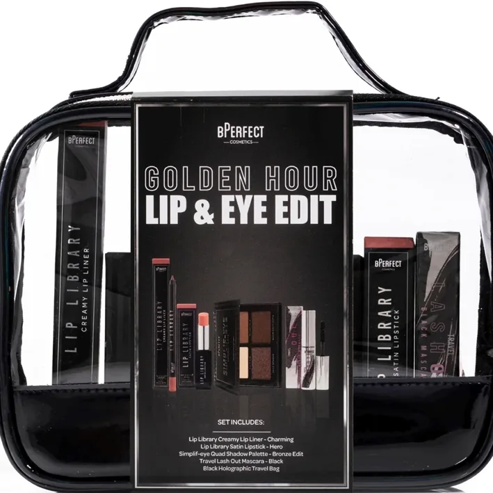 BPerfect Golden Hour Lip & Eye Edit Presentförpackning