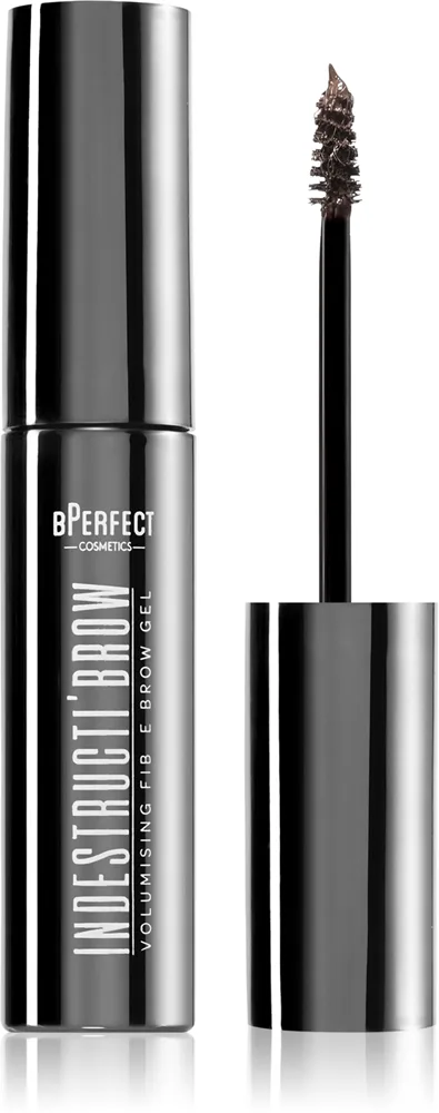 BPerfect Indestructi'Brow geelimäinen ripsiväri kulmakarvoihin sävy Charcoal 8 ml