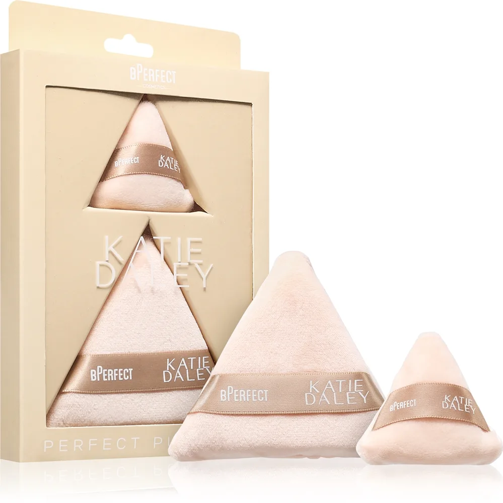 BPerfect Katie Daley Perfect Powder Puff Duo puuterivippa 2 kpl