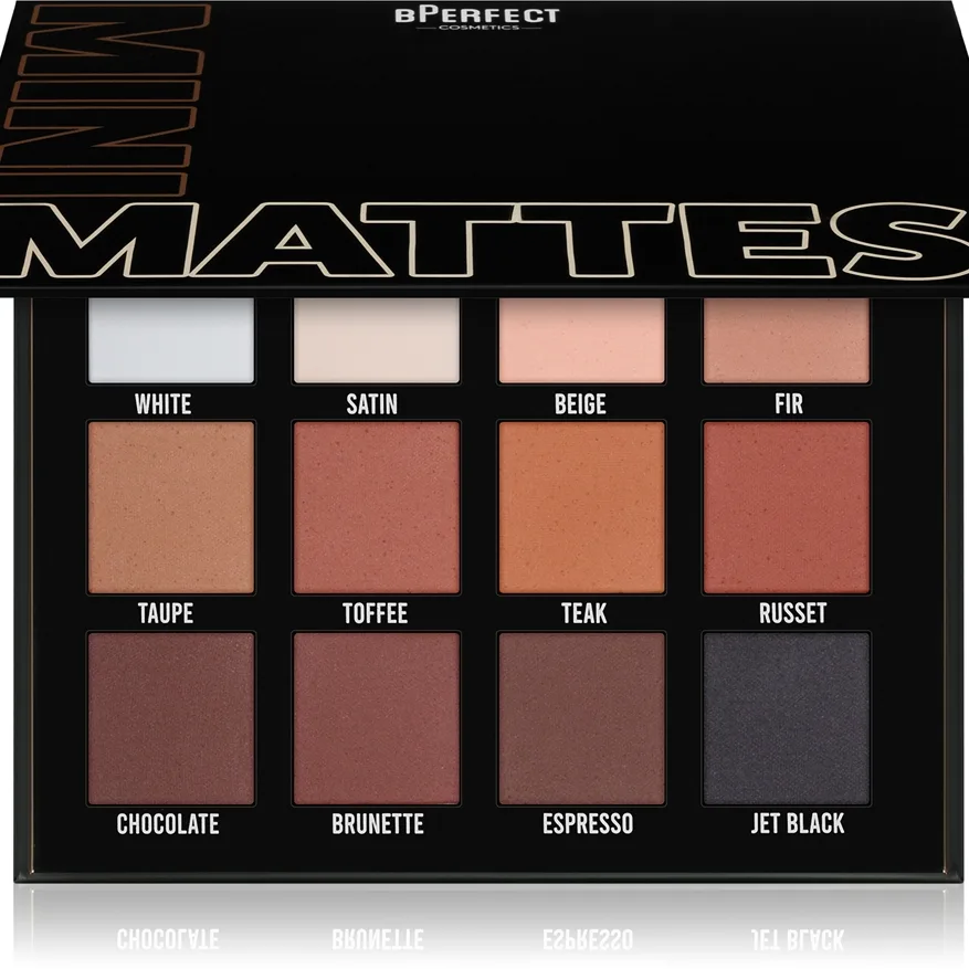 BPerfect MiniMattes luomiväripaletti 15.6 g