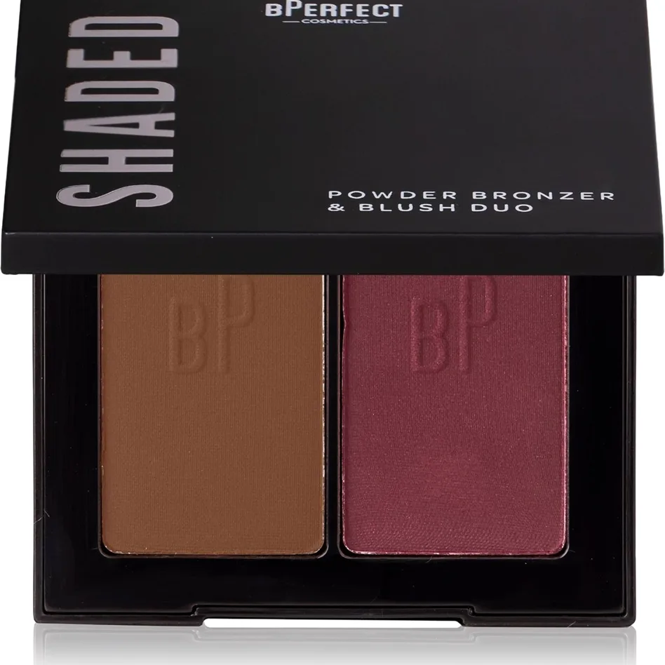 BPerfect Shaded Powder Bronzer & Blush Duo Bronzer och rouge Skugga 05 Deep 7 g