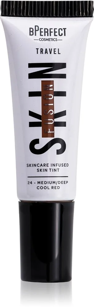 BPerfect Skin Fusion Travel mini Toning creme Rejsepakke Skygge medium/deep cool red 10 ml