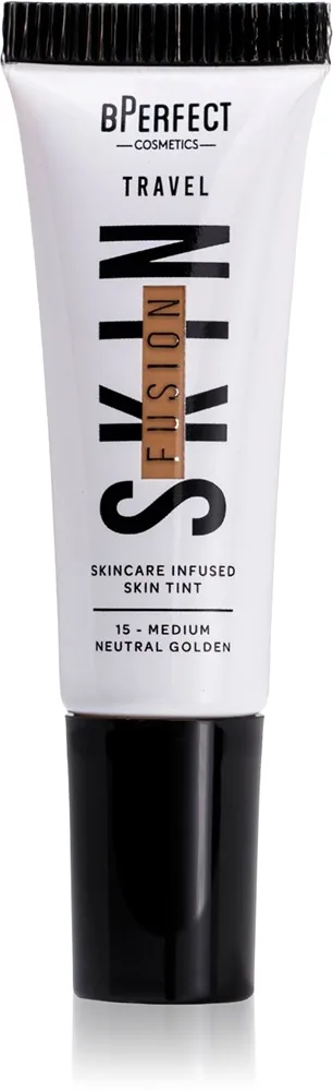 BPerfect Skin Fusion Travel mini Toning creme Rejsepakke Skygge medium neutral golden 10 ml