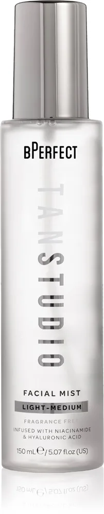 BPerfect Tan Studio Facial Tanning Mist Selvbruner spray Skygge Light/Medium 150 ml