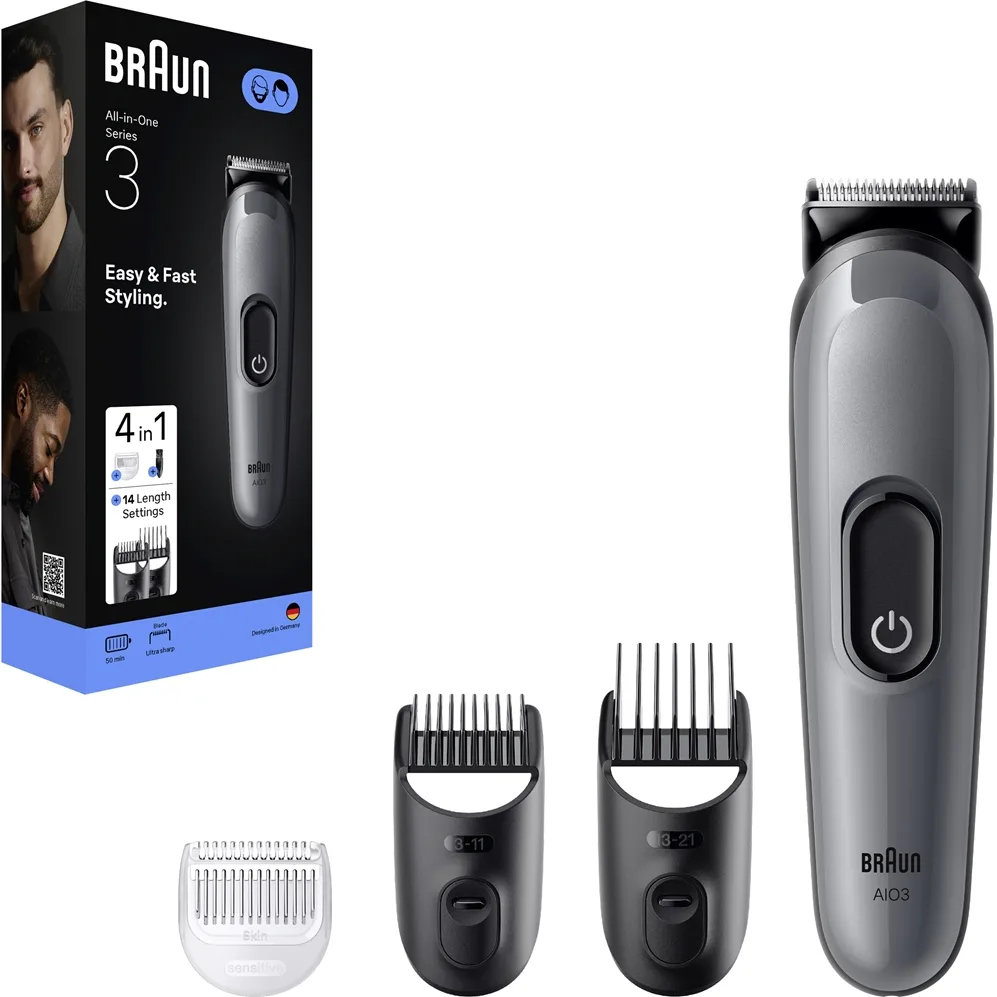 Braun All-In-One Series 3 AIO3500 Pflegeset für Haare und Bart 4 in 1 1 St.