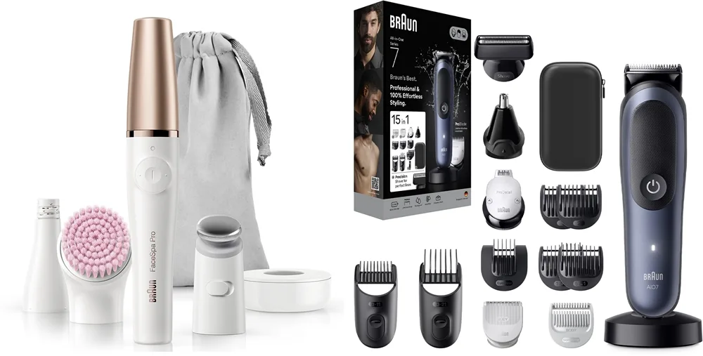 Braun Face SE912 & All-In-One Series 7 Set för hy, hår och skägg