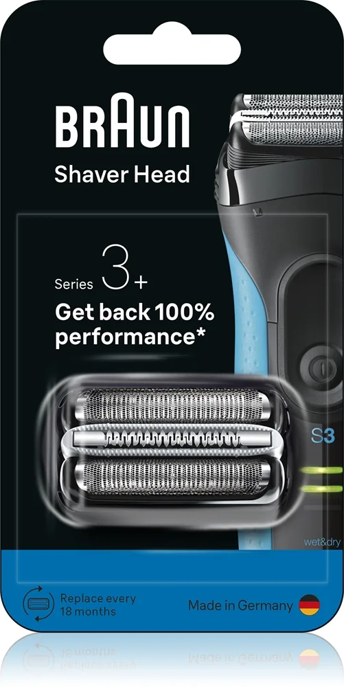 Braun Series 3+ 32B Ersatz-Kopf für die Rasur mit dem Elektrorasierer 1 St.