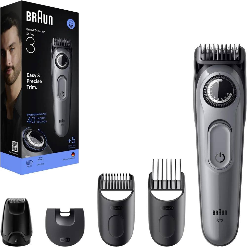 Braun Series 3 BT3560 Bartschneider mit 5 Styling-Geräten 1 St.