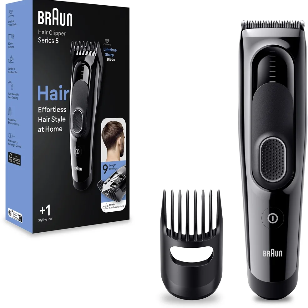 Braun Series 5 HC5310 Hårtrimmer med utbytbara fästen 1 st.