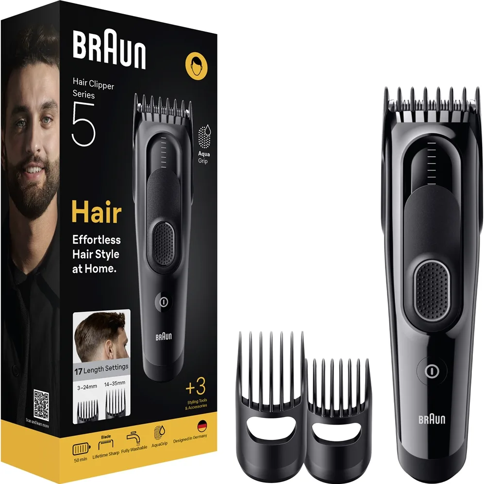 Braun Series 5 HC5530 Haarschneider mit 3 Styling-Geräten 1 St.