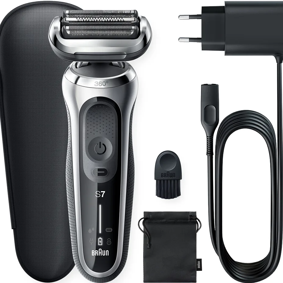 Braun Series 7 71-S1000s Elektrisk rakapparat Silver 1 st.