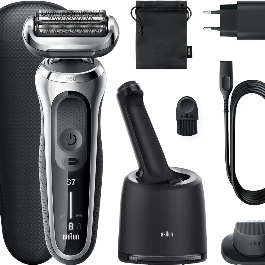 Braun Series 7 71-S7200cc Elektrorasierer Silver 1 St.
