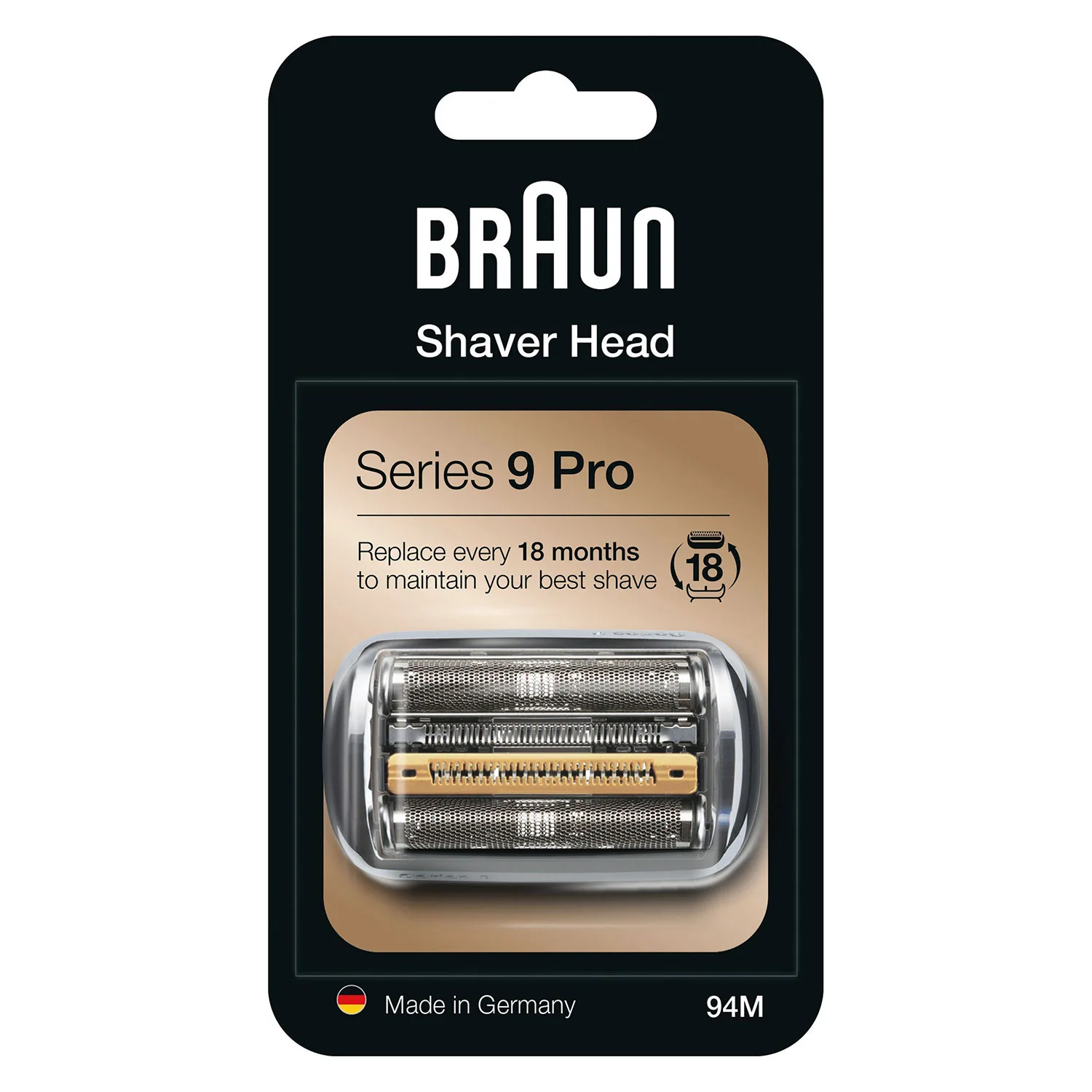 Braun Series 9 96M Ersatz-Kopf für die Rasur mit dem Elektrorasierer 1 St.