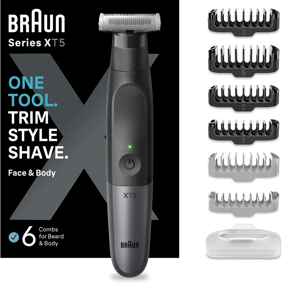 Braun Series X XT5200 Trimm - und Rasiergerät für den Bart