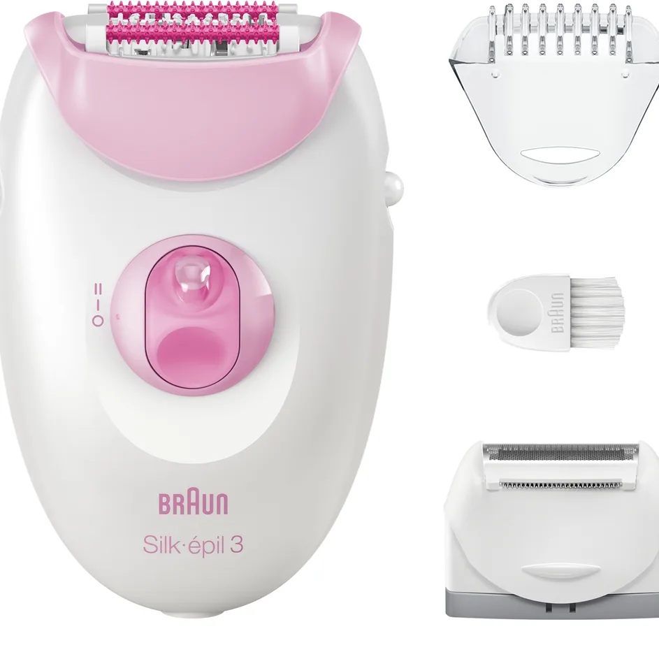 Braun Silk-épil 3 Corded Epilator For Hair Removal Weeks Of Smooth Skin 3-031