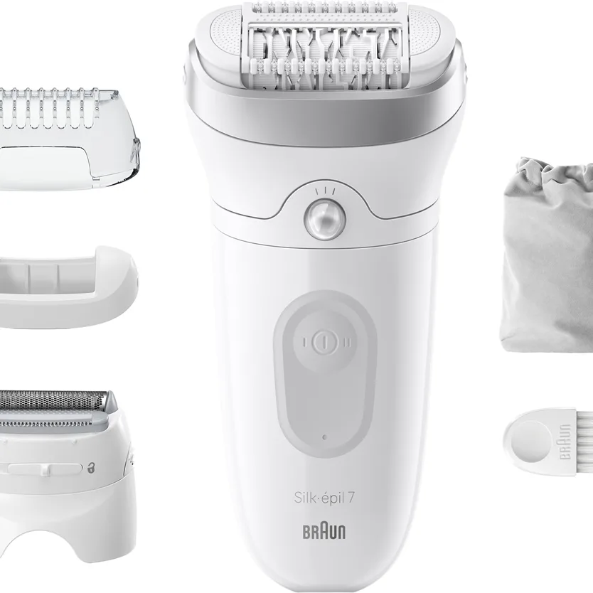 Braun Silk-épil 7 Epilator For Easy Hair Removal Lasting Smooth Skin 7-041