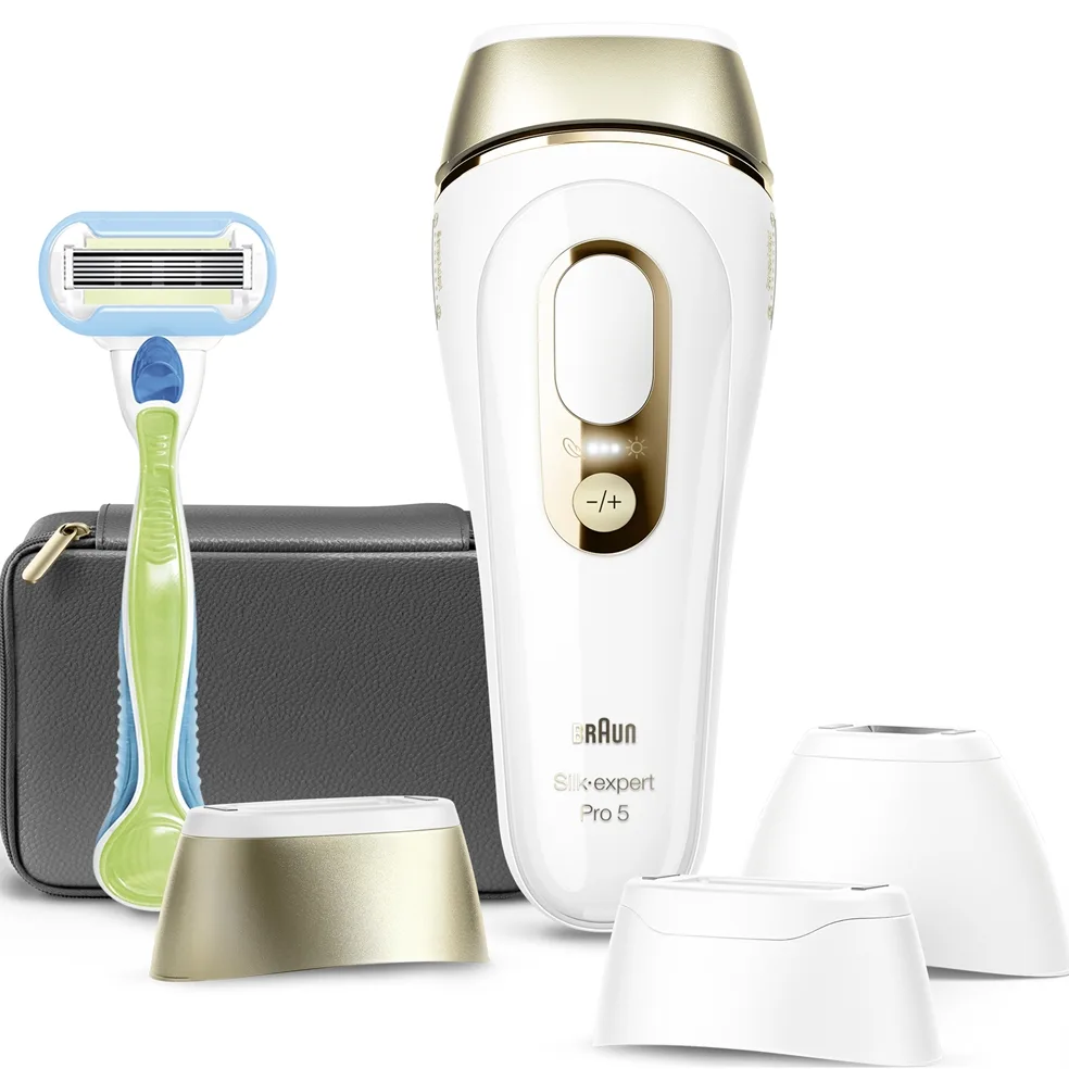 Braun Silk-expert PRO 5 IPL5242 IPL Haarentferner für Körper, Gesicht, Bikini- und Achselbereich 1 St.