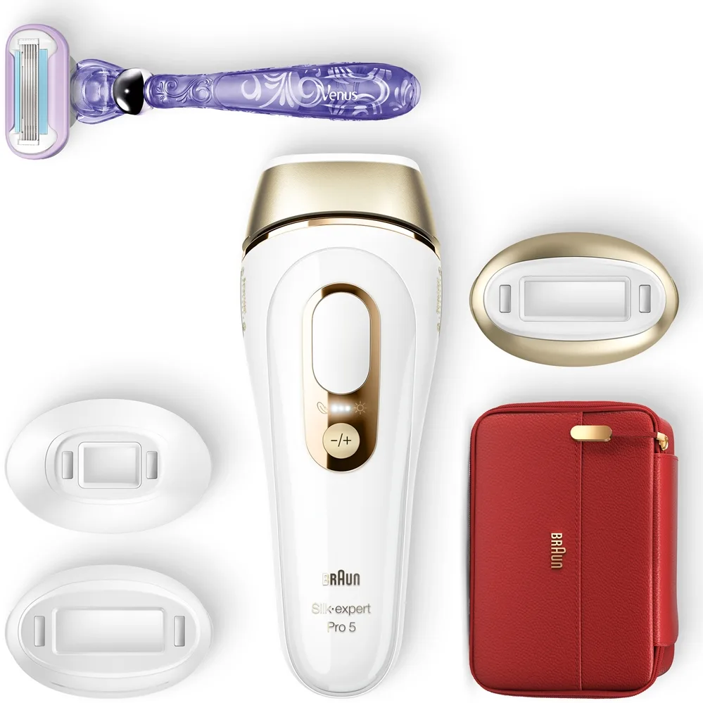 Braun Silk Expert Pro 5 PL5267 IPL-epilator för kropp, ansikte, bikini-området och underarmar 1 st.