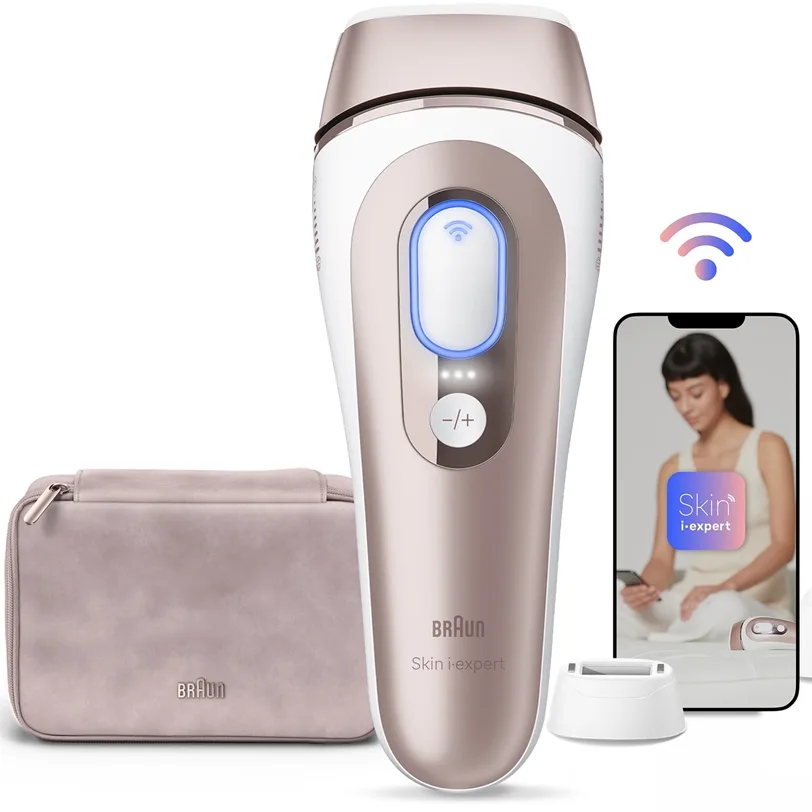 Braun Smart Skin Expert IPL7147 intelligenter IPL-Haarentferner für Körper, Gesicht, Bikini- und Achselbereich 1 St.