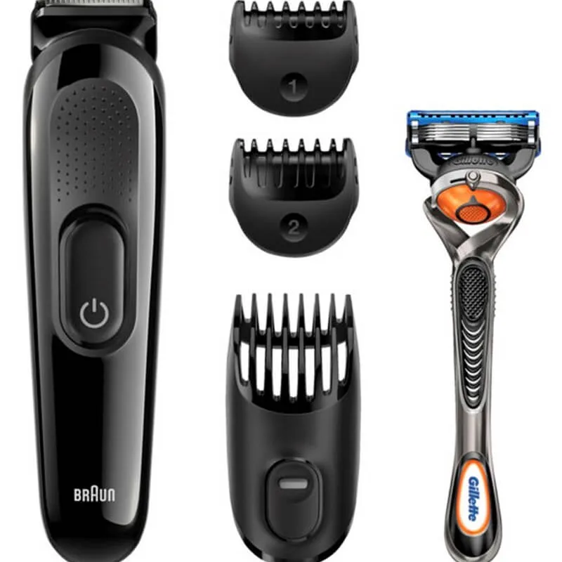 Braun Styling Kit Beardtrimmer + Gillette Fusion 5 Proglide