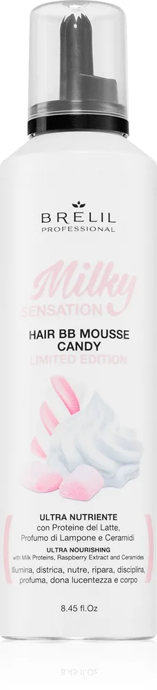 Brelil Professional BB Milky Candy hiusvaahto hoitoaineen tavoin vaikuttava 250 ml