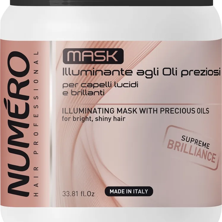 Brelil Professional Illuminating Mask Mask För glanslöst hår 1000 ml